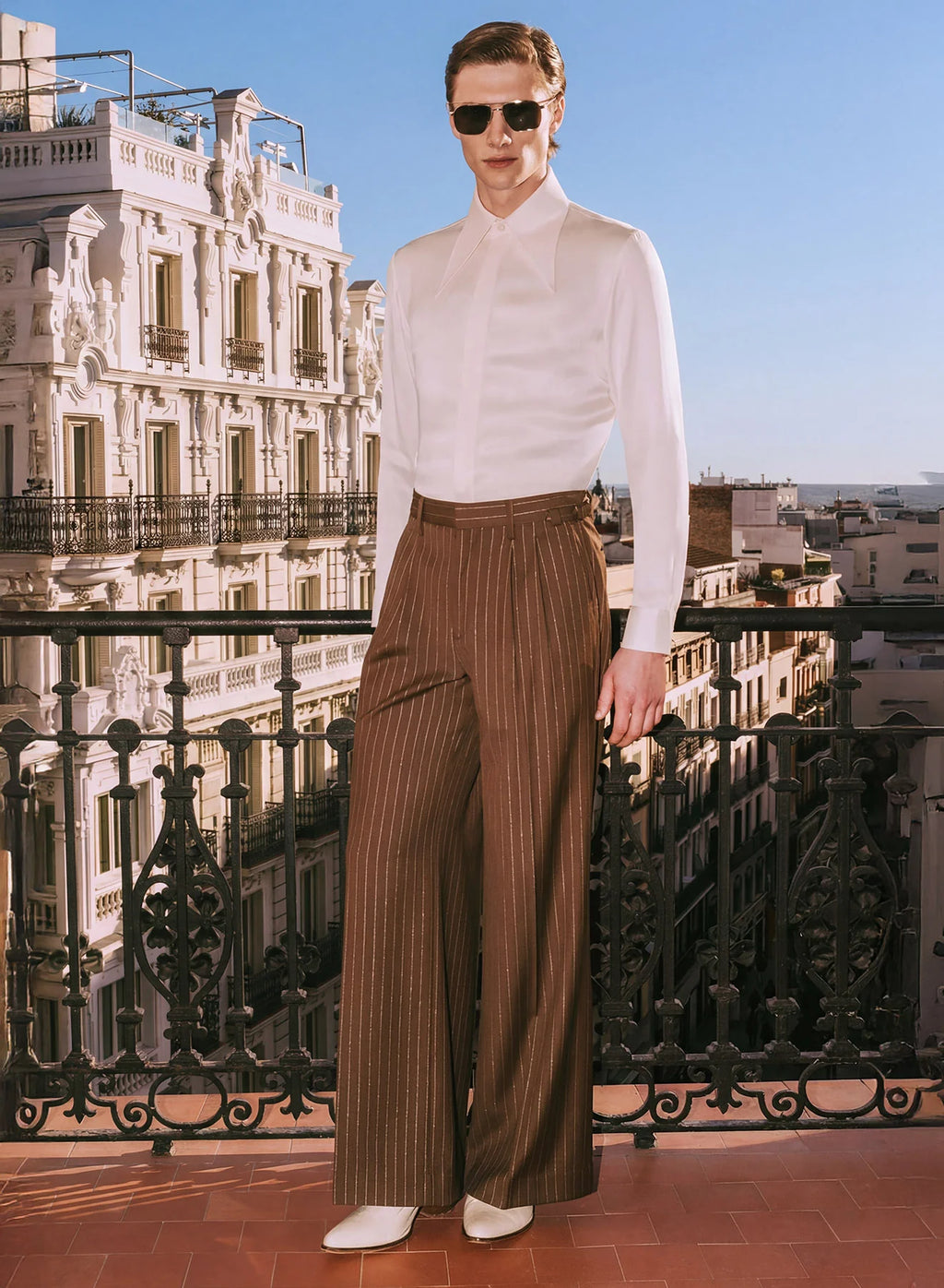 Brown-Lined Gurkha Pants