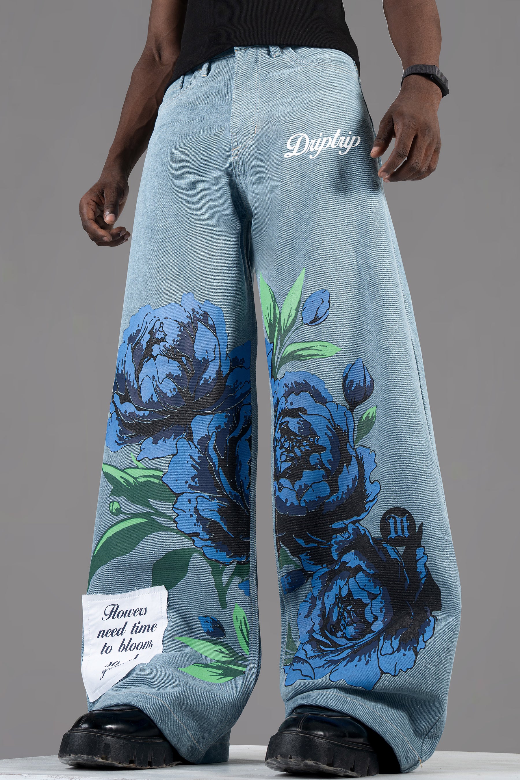 Blue Blossom Denims