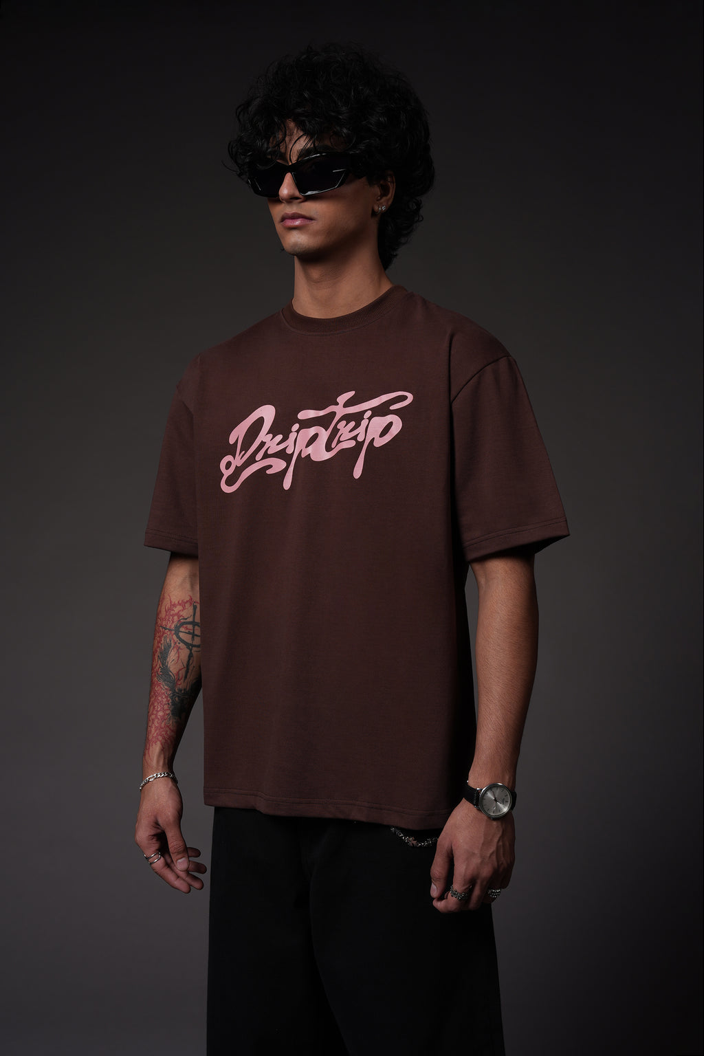 Brown Stag Tee
