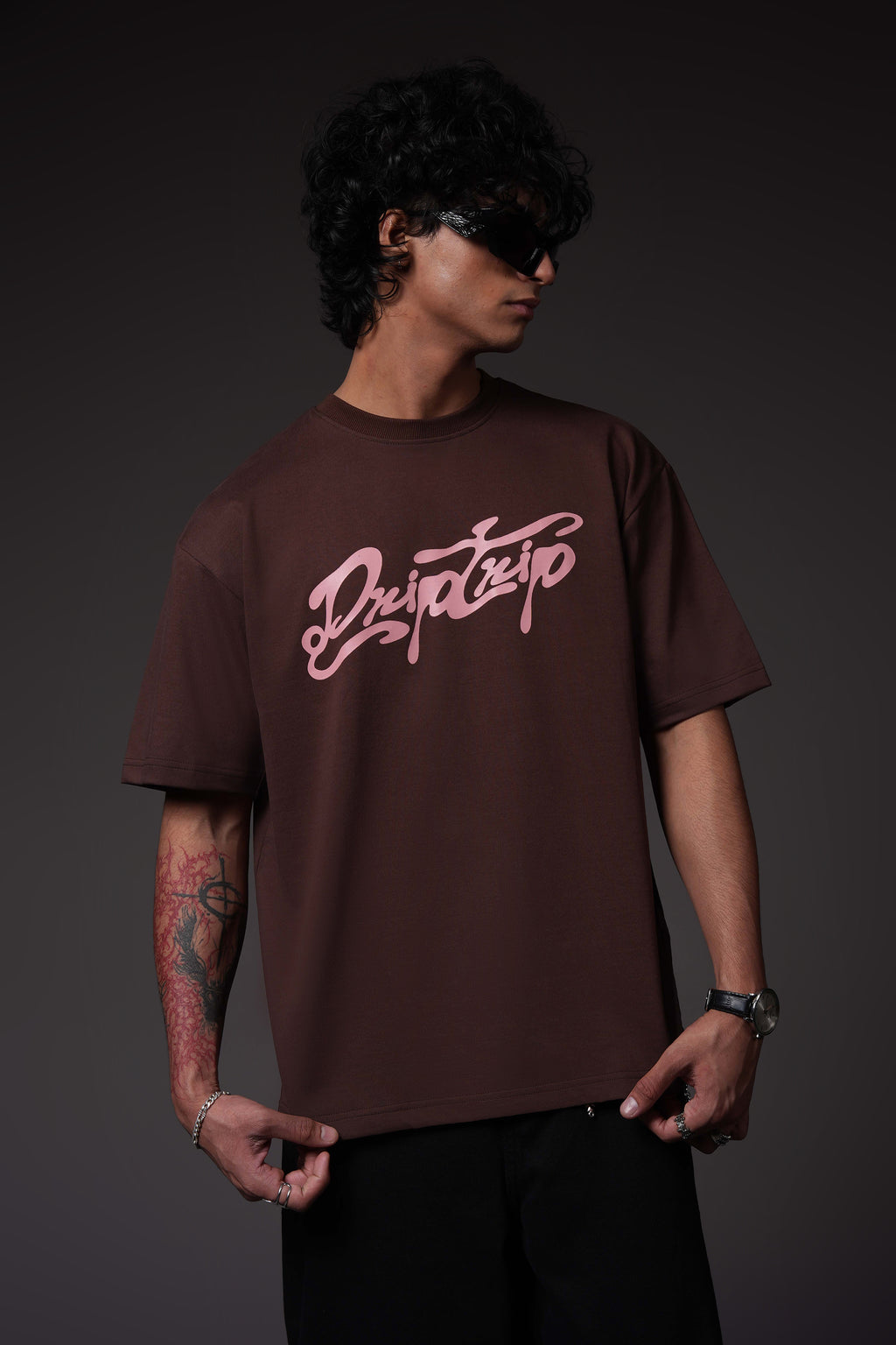 Brown Stag Tee