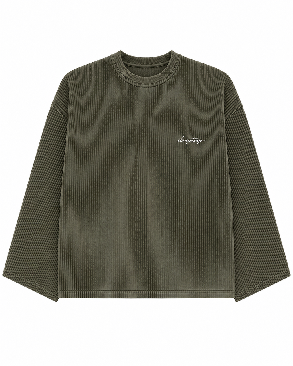Camouflage Green Waffle Tee