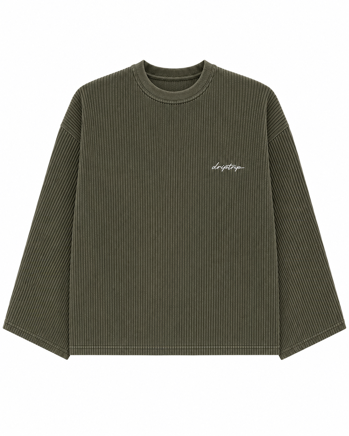 Camouflage Green Waffle Tee