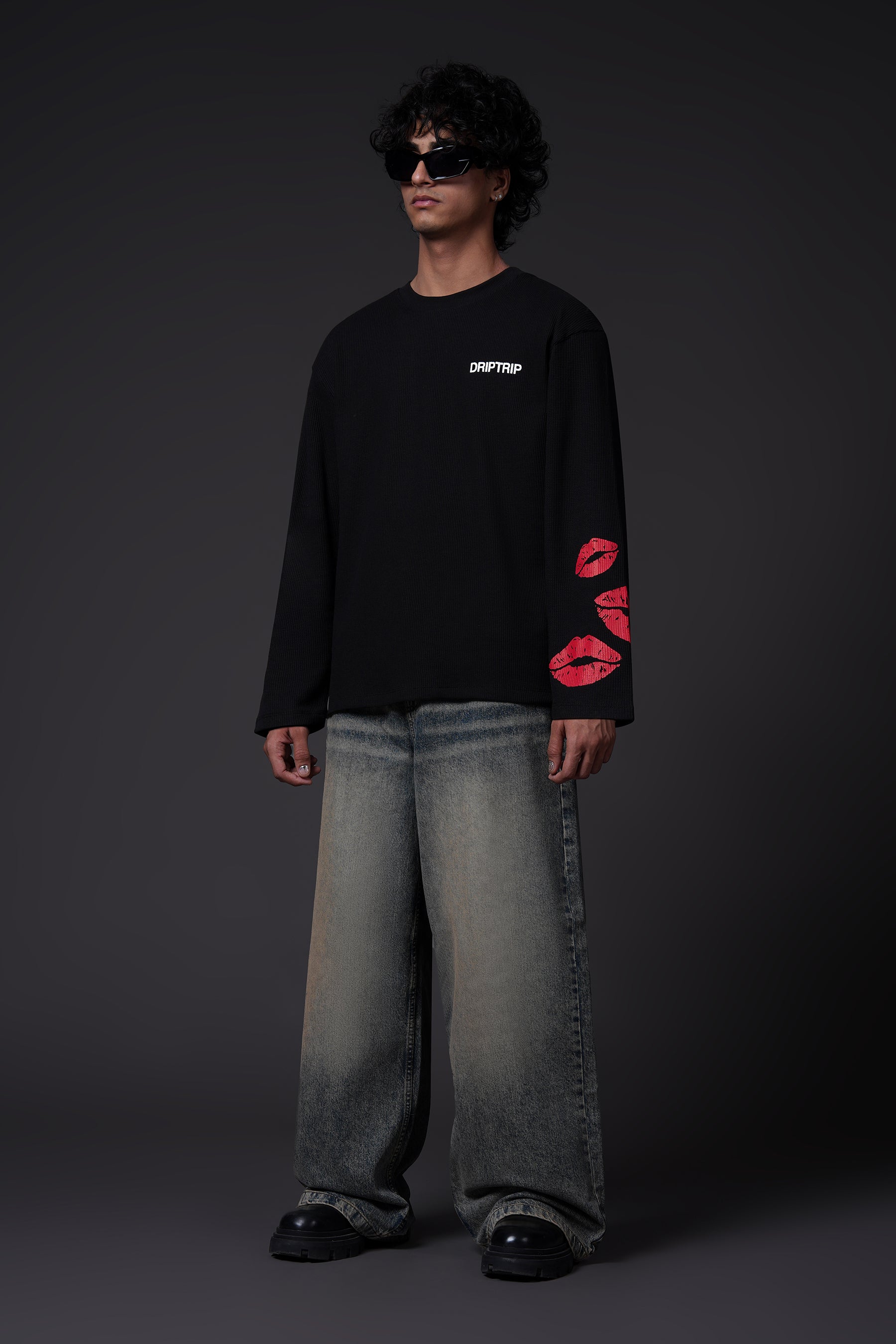 Kisses Waffle Tee