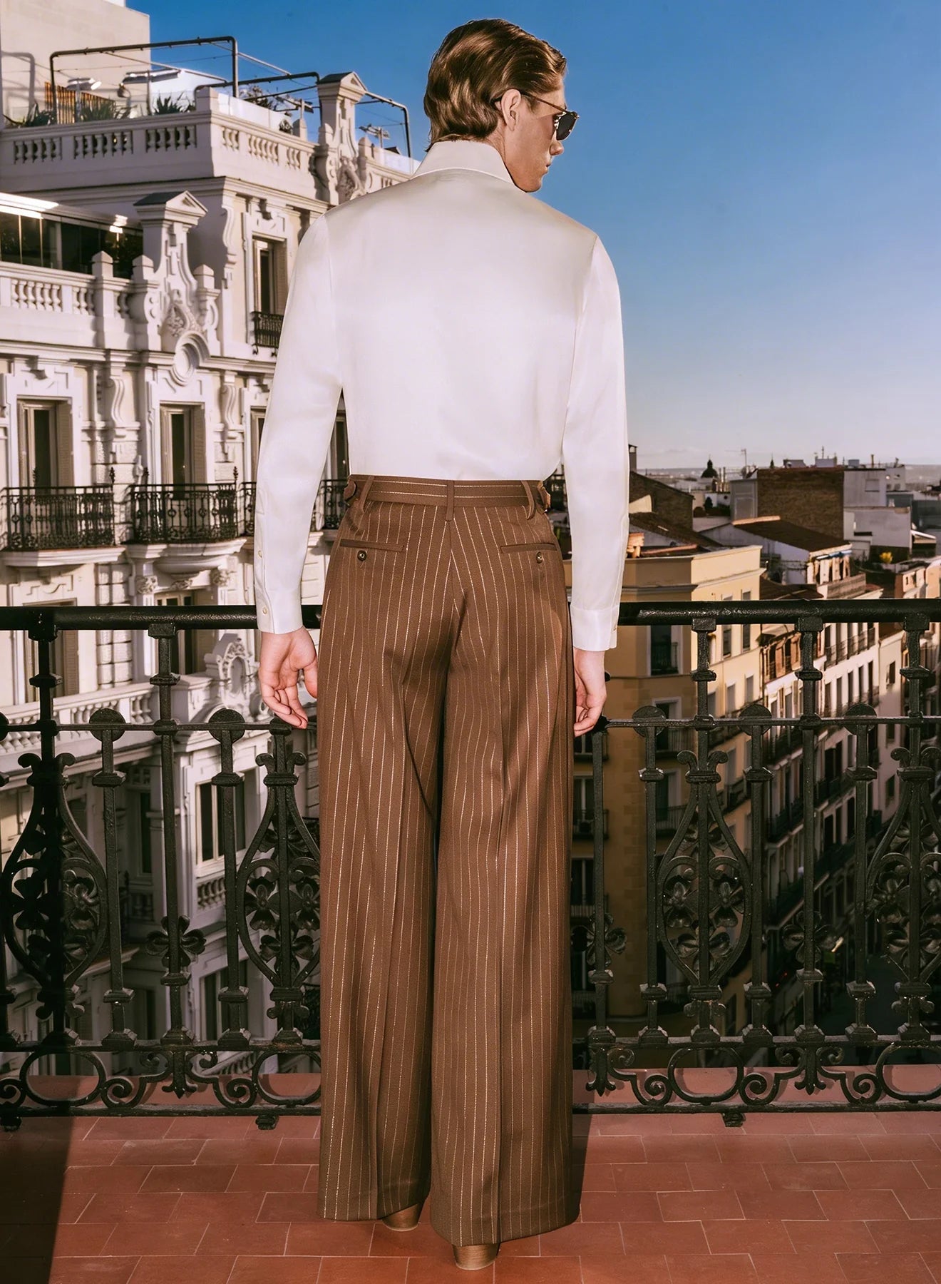 Brown-Lined Gurkha Pants