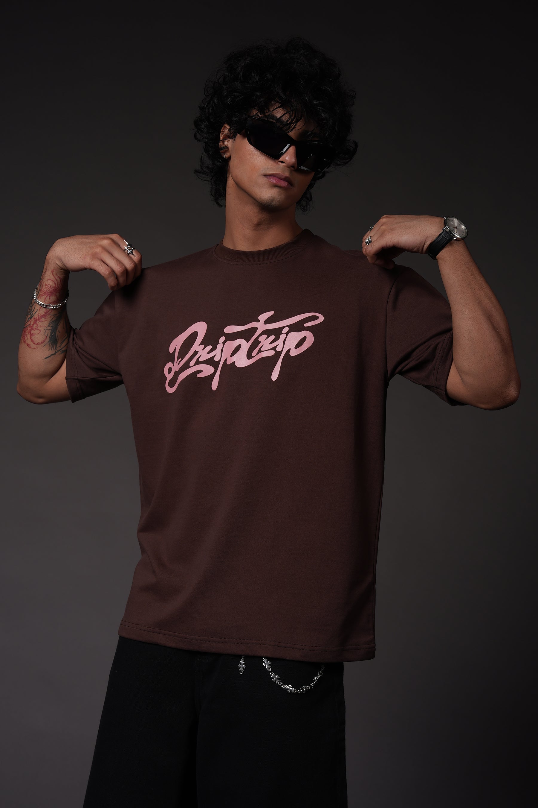 Brown Stag Tee