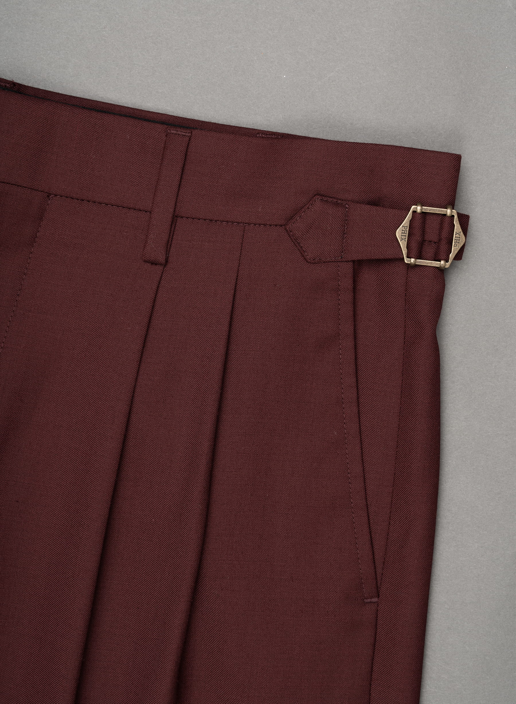 Cherry Red Gurkha Pants