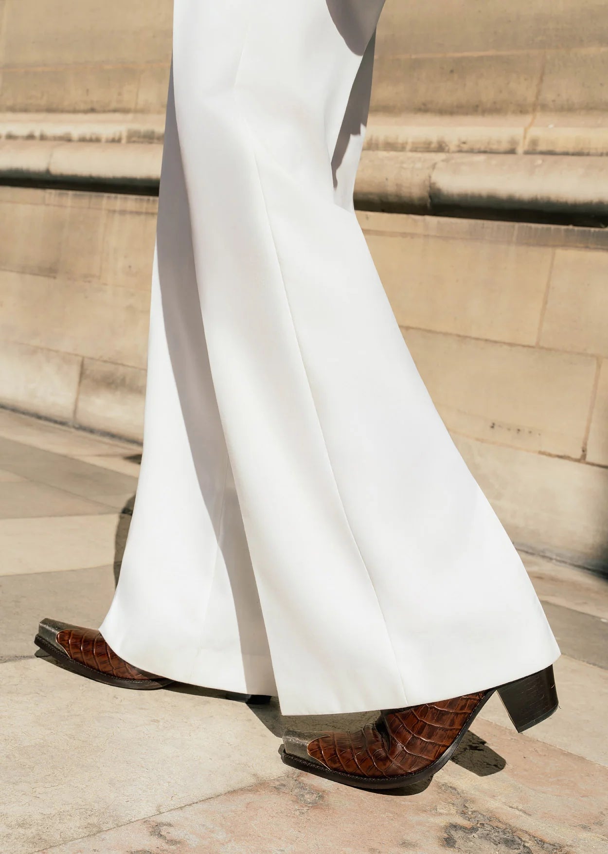 White Gurkha Pants