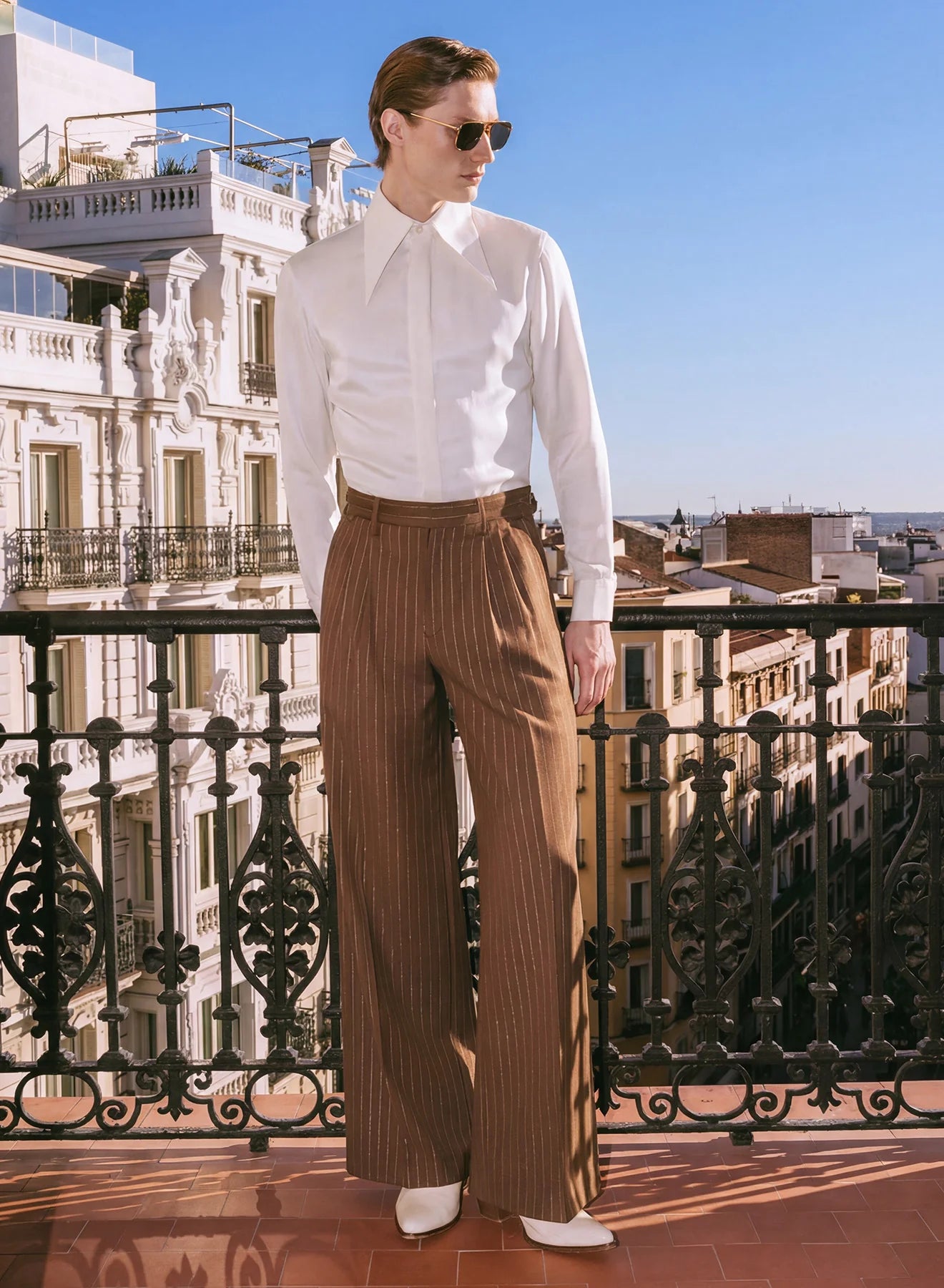 Brown-Lined Gurkha Pants