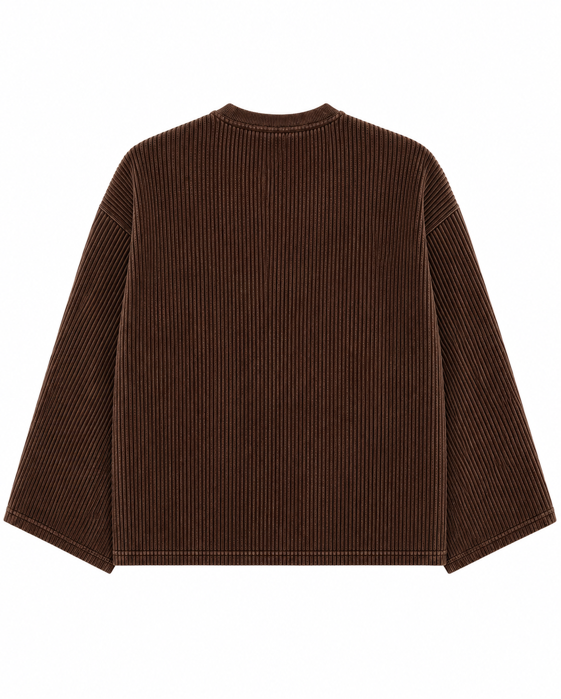 Brown Waffle Tee
