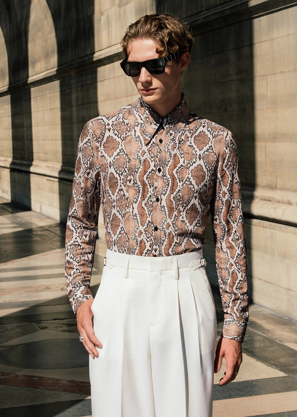White Gurkha Pants
