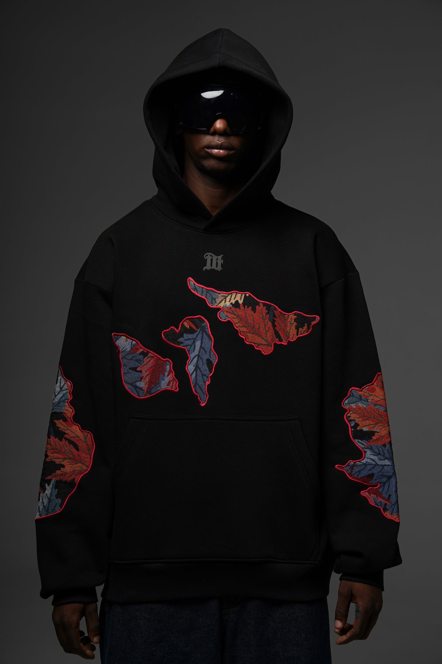 Jacquard Layers Hoodie