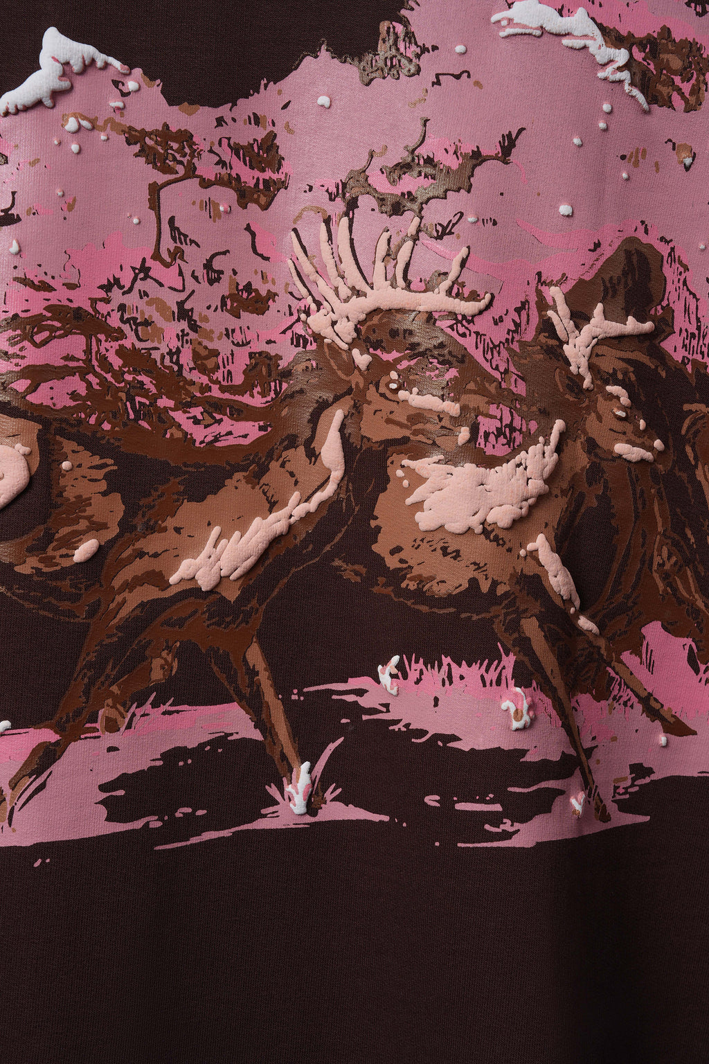 Brown Stag Tee