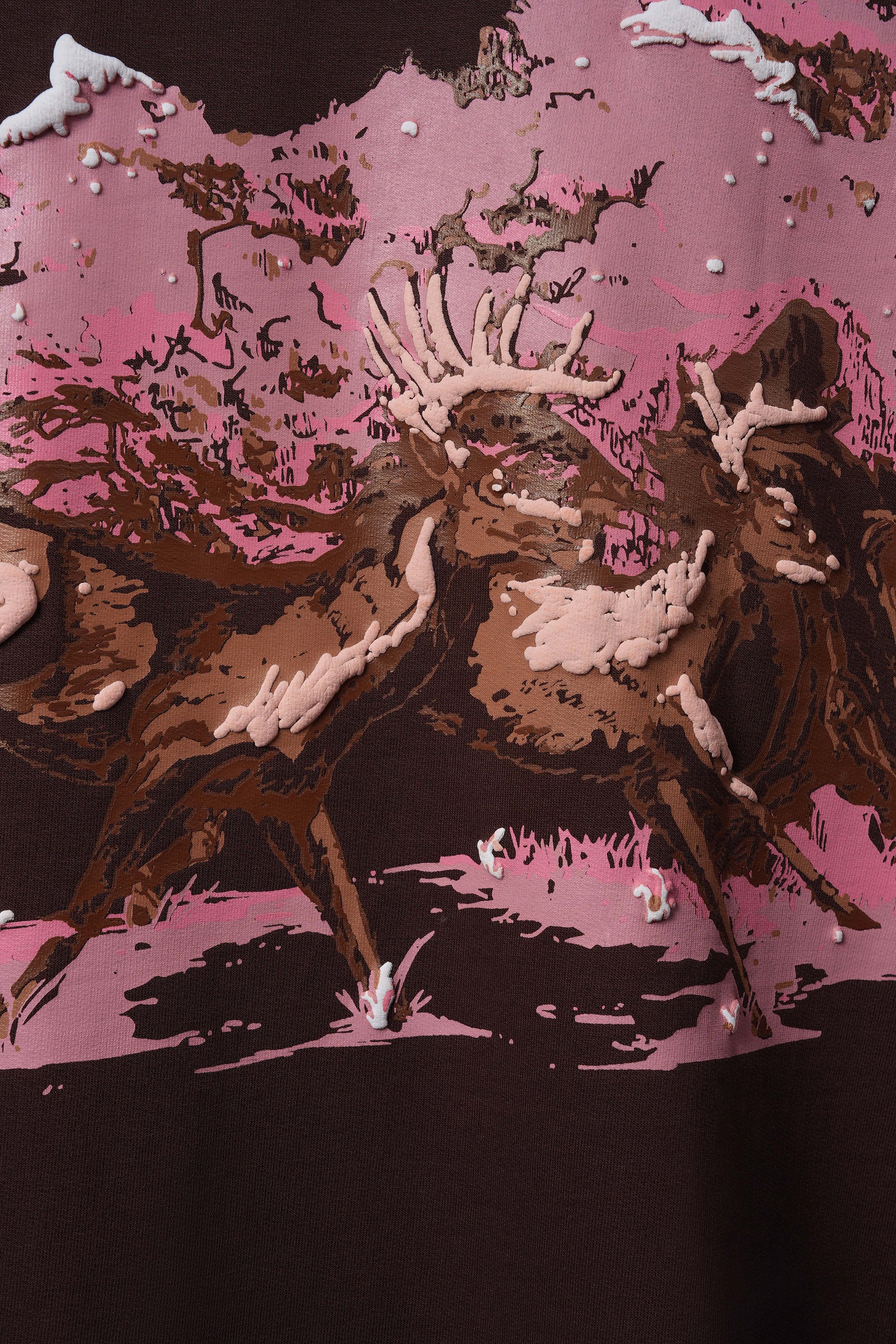 Brown Stag Tee