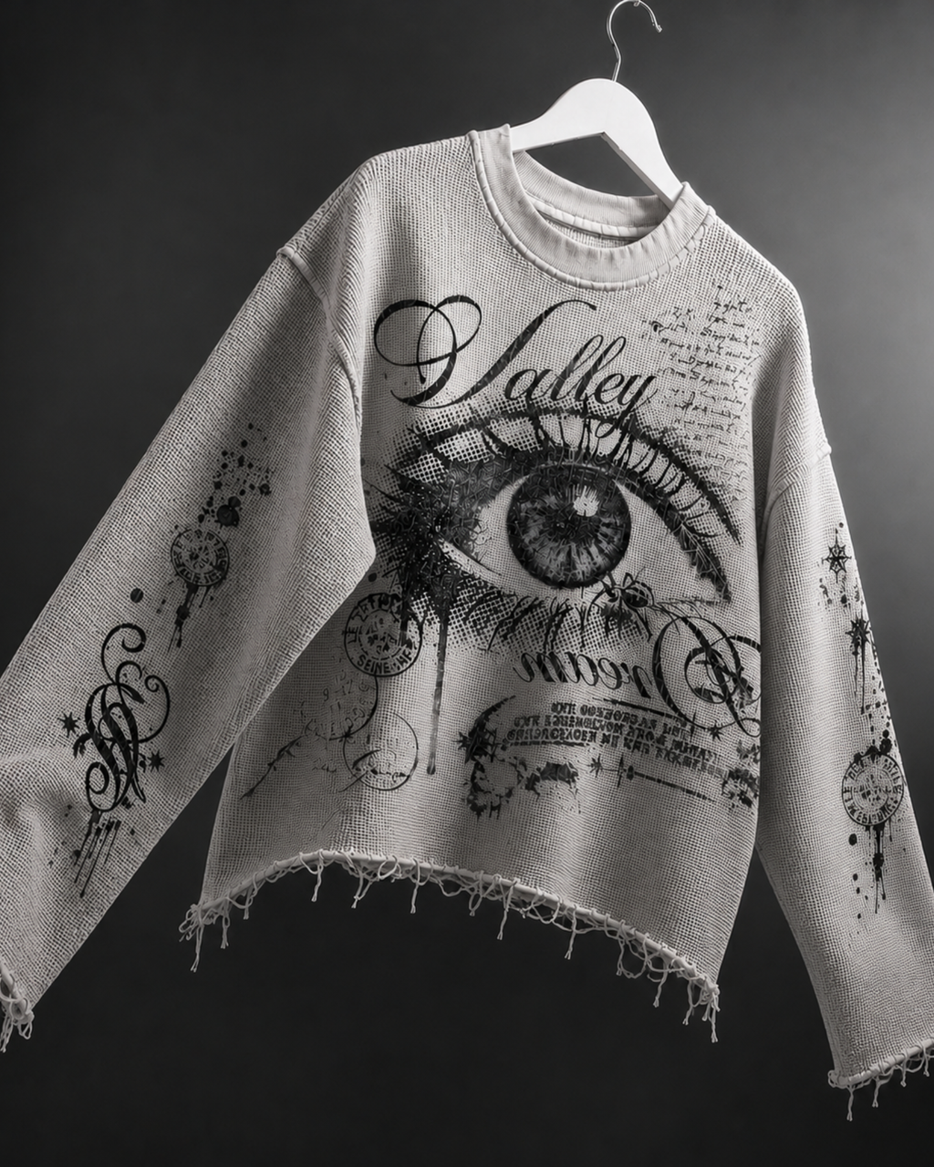 Burnt Vision Waffle Tee