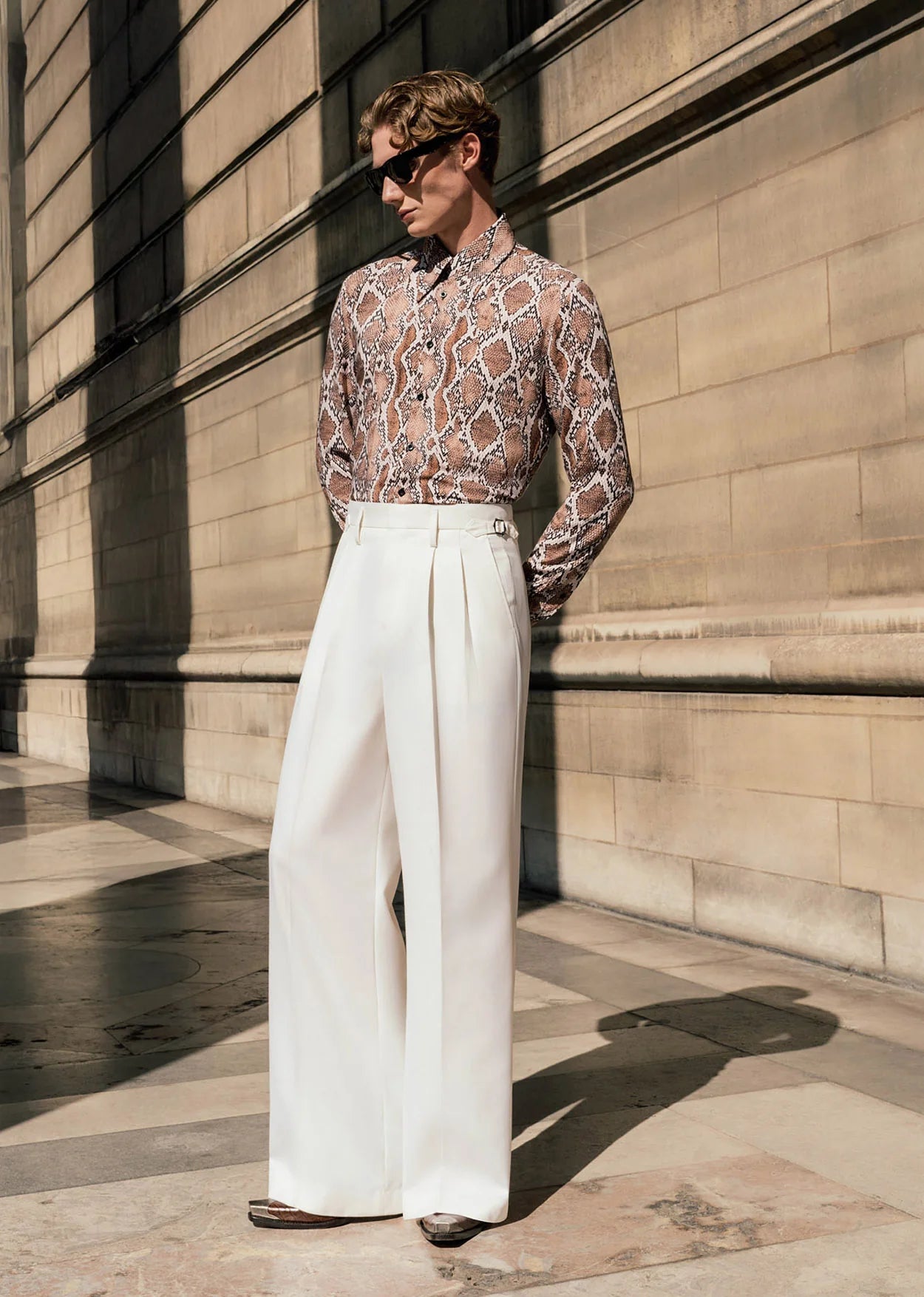 White Gurkha Pants
