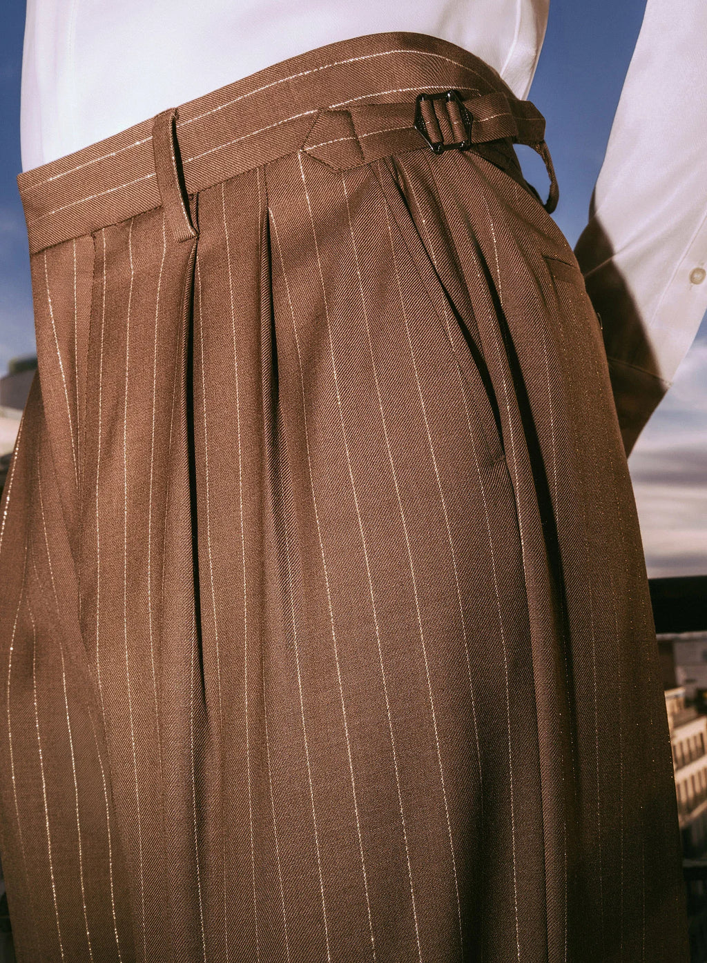 Brown-Lined Gurkha Pants